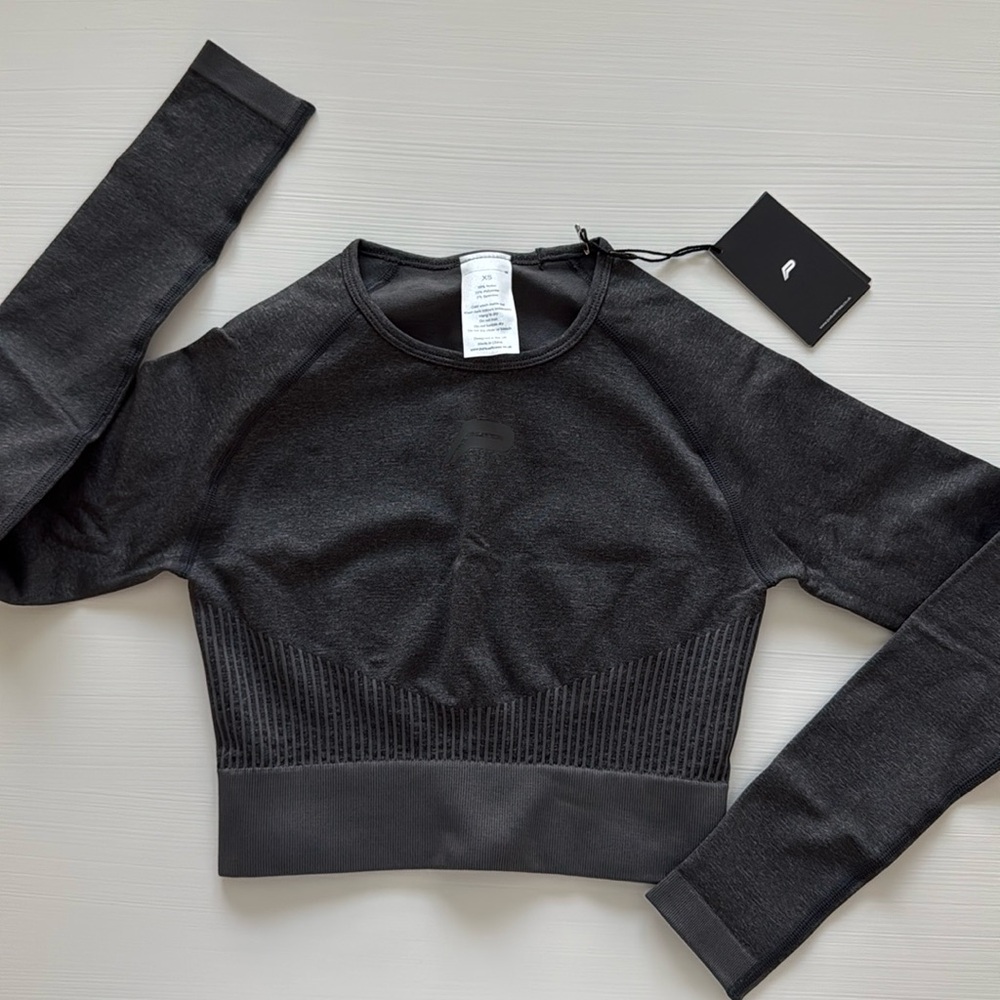 Pursue Fitness Seamless Crop Top